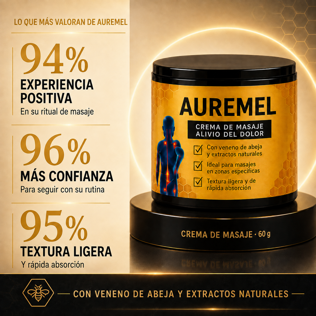 AUREMEL™ Pide hoy tu pack y empieza a volver a tu ritmo.