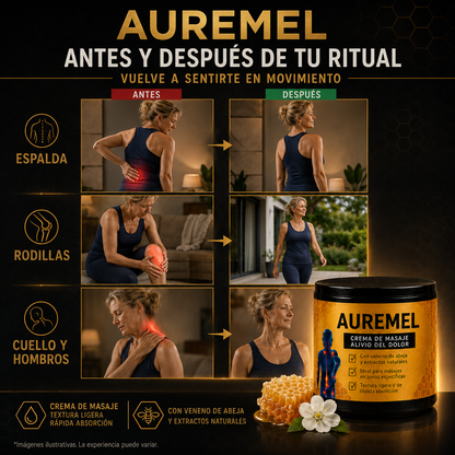 AUREMEL™ Pide hoy tu pack  y empieza a volver a tu ritmo.