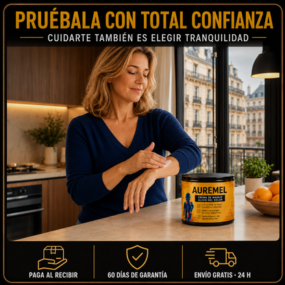 AUREMEL™ Pide hoy tu pack  y empieza a volver a tu ritmo.
