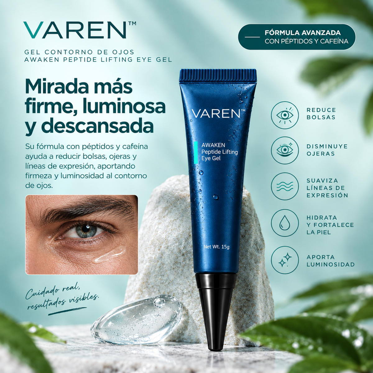 VAREN™ - Crema reparadora para el contorno de ojos