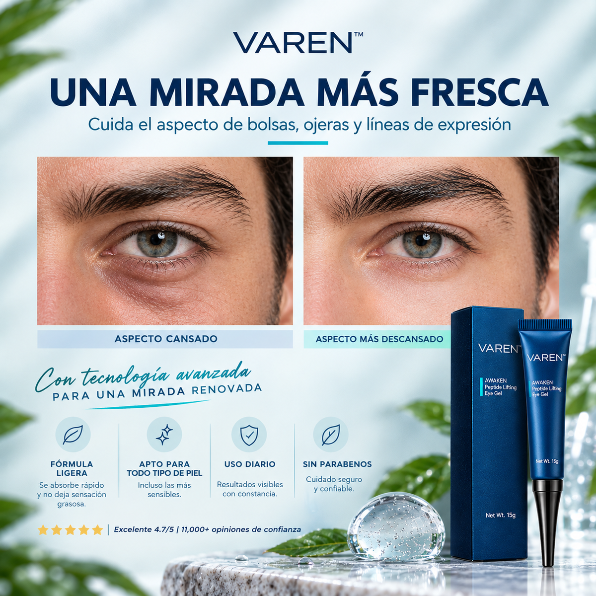 VAREN™ - Crema reparadora para el contorno de ojos
