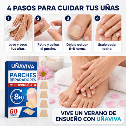 UÑAVIVA™ DEJA DE ESCONDER TUS UÑAS. EMPIEZA A DISFRUTAR DE TI.